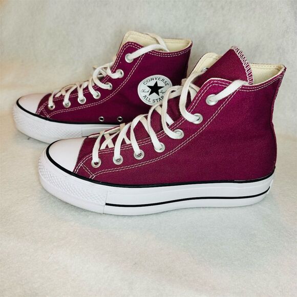 Converse Shoes - Converse Women's Chuck Taylor High Top Platform All Star Berry Pink Size 8.5